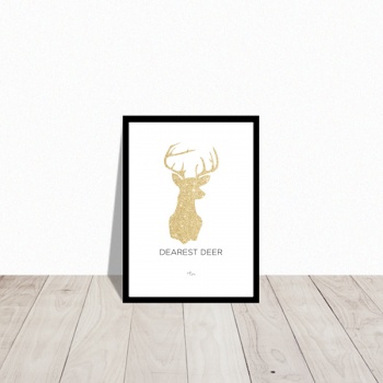 rensdyr_glitter_a4_guld